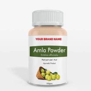 Amla powder 100g bottle LB181016