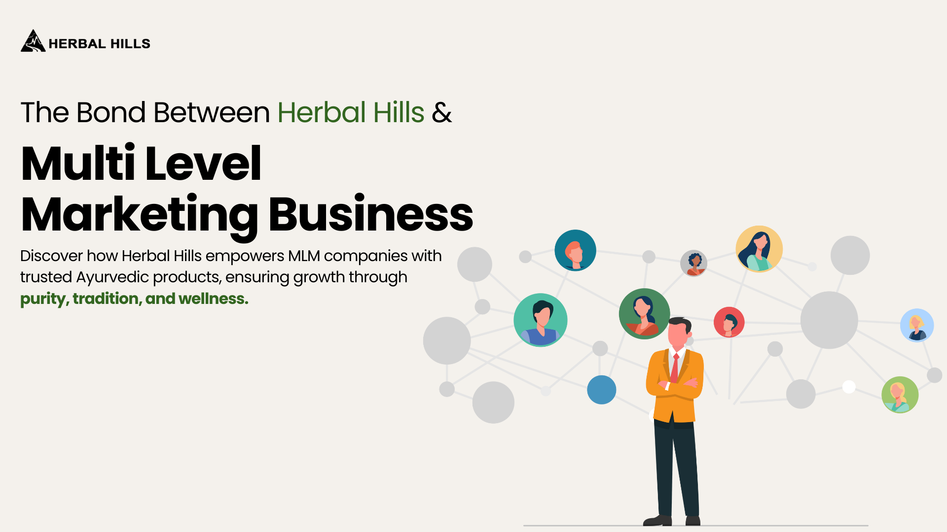 The Bond Between Herbal Hills & Multi level Marketing Business