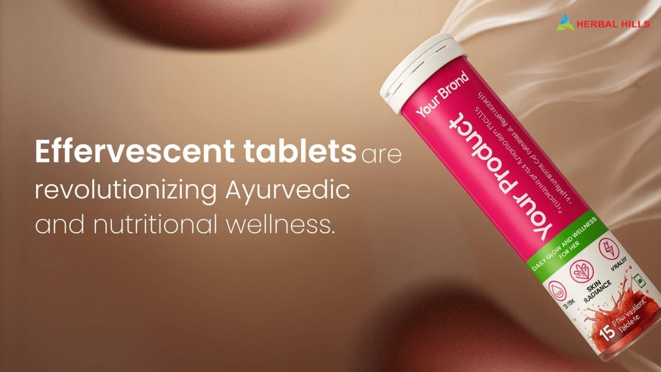Effervescent Tablets in Ayurveda – The Trendy Wellness Format for Modern Consumers