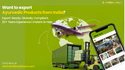 Ready to Export Ayurvedic Products Globally? Let Herbal Hills & Our AI Assistant Guide You