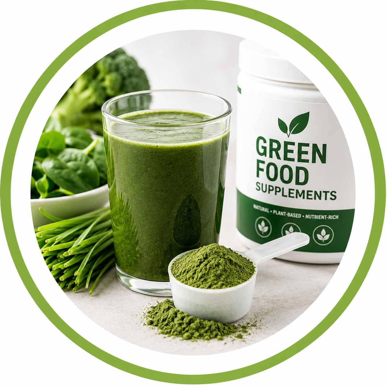 Dietary Supplements 3 Green Plant Supplement dietary supplement – Herbal Hills private label
